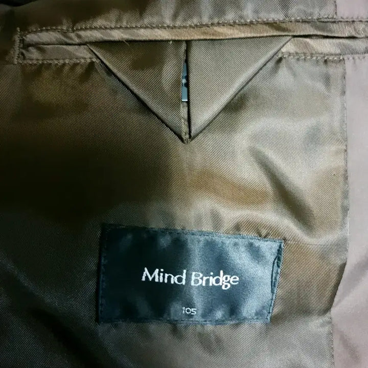 [BUNJANG] Mind Bridge Classic Quilting Lightweight Padded Vest Olive (105) / 마인드브릿지 클래식 퀄팅 경량 패딩 조끼 올리브 (105)