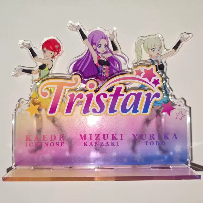 [BUNJANG] Aikatsu Tri-Star Acrylic Stand / 아이카츠 트라이스타 아크릴 판매