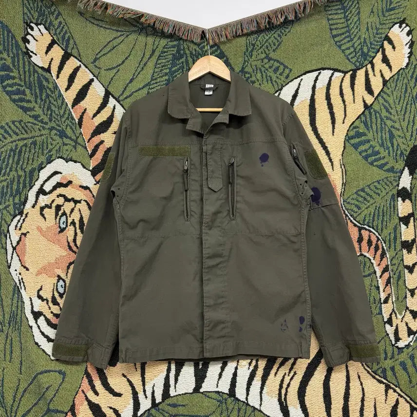 [BUNJANG] Austrian Army Olive Field Jacket (Size S) / [S] 오스트리아군 올리브 필드 자켓