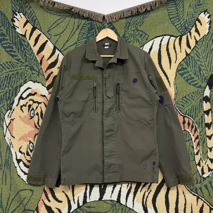 [BUNJANG] Austrian Army Olive Field Jacket (Size S) / [S] 오스트리아군 올리브 필드 자켓