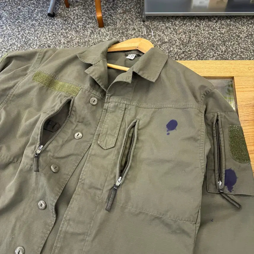 [BUNJANG] Austrian Army Olive Field Jacket (Size S) / [S] 오스트리아군 올리브 필드 자켓
