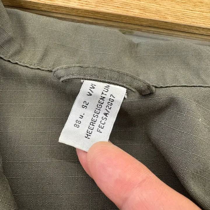 [BUNJANG] Austrian Army Olive Field Jacket (Size S) / [S] 오스트리아군 올리브 필드 자켓