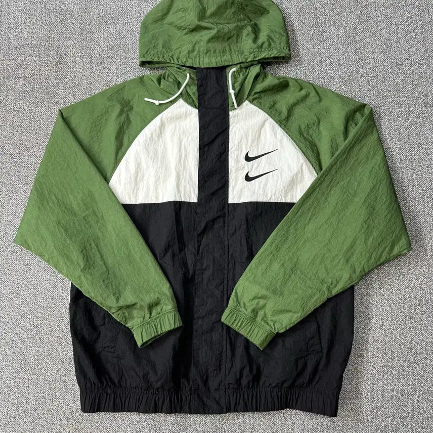 [BUNJANG] Nike Double Swoosh Windbreaker Jacket / 나이키 더블스우시 바람막이
