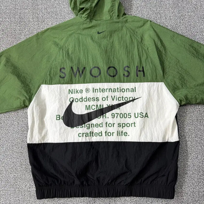 [BUNJANG] Nike Double Swoosh Windbreaker Jacket / 나이키 더블스우시 바람막이