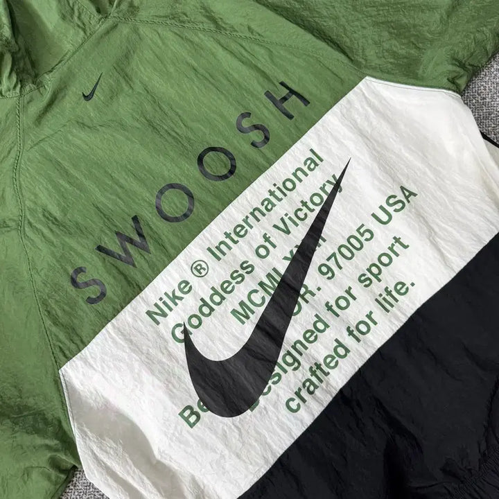 [BUNJANG] Nike Double Swoosh Windbreaker Jacket / 나이키 더블스우시 바람막이