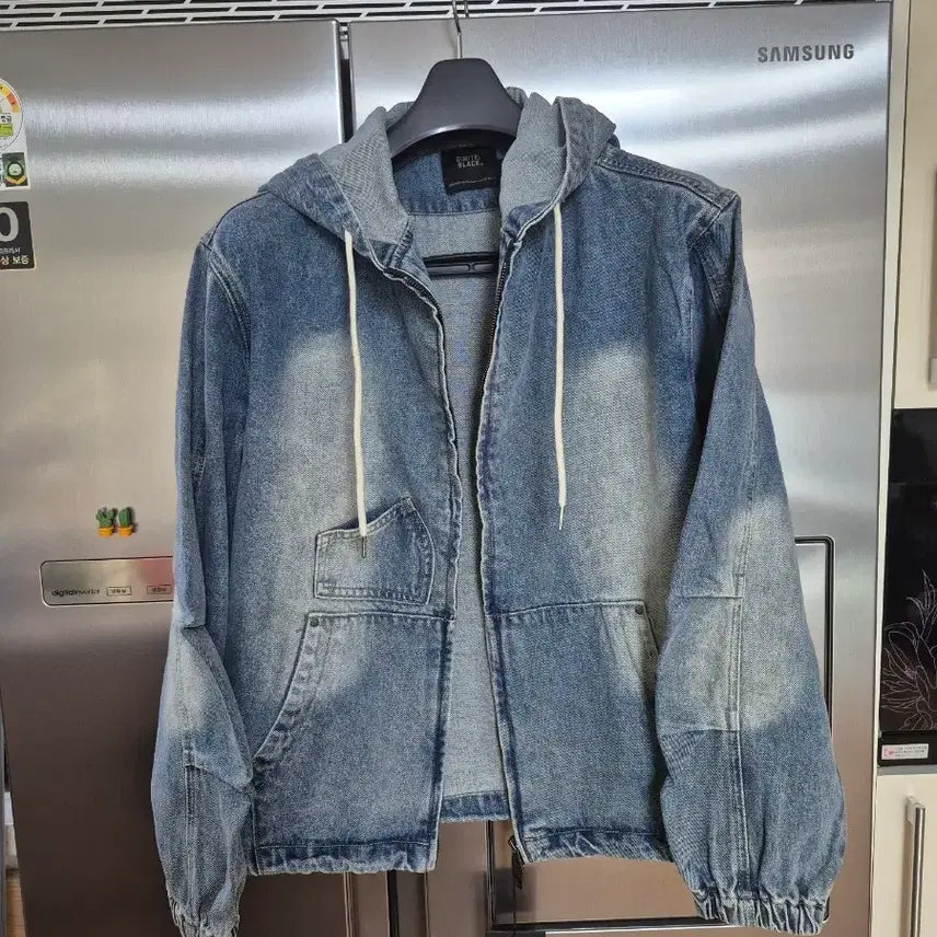 [BUNJANG] Washed Denim Jacket M / 워싱 청쟈켓 M 새거