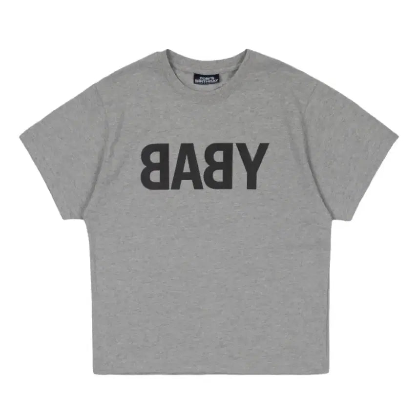 [SOLD OUT] 톰스벌스데이 베이비 하프 티셔츠 그레이