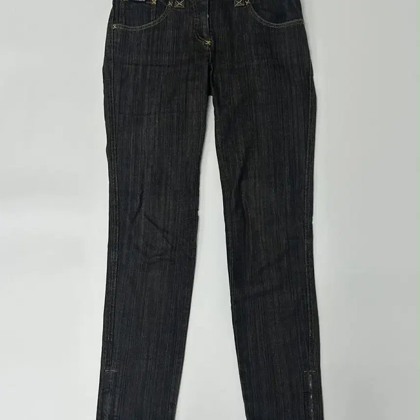 [BUNJANG] Dolce &amp; Gabbana Indigo Zip Hem Denim Pants / [40] 돌체앤가바나 인디고 집 플레이트 데님 팬츠