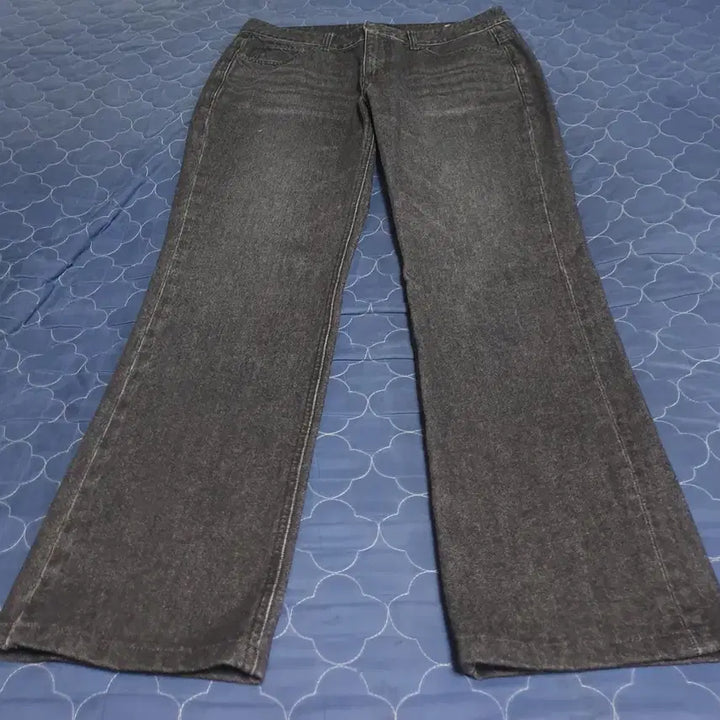 [BUNJANG] Fatalism Straight Washing Denim Jeans Black (34) / 페이탈리즘 스트레이트 워싱 데님진 흑청 (34)