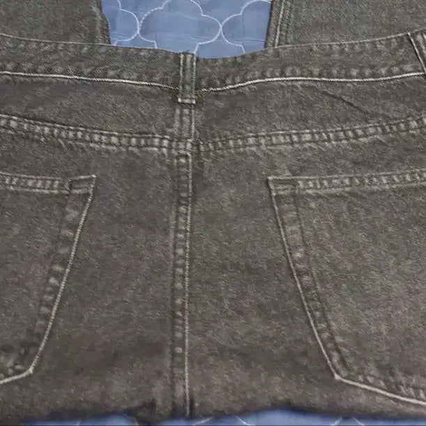 [BUNJANG] Fatalism Straight Washing Denim Jeans Black (34) / 페이탈리즘 스트레이트 워싱 데님진 흑청 (34)