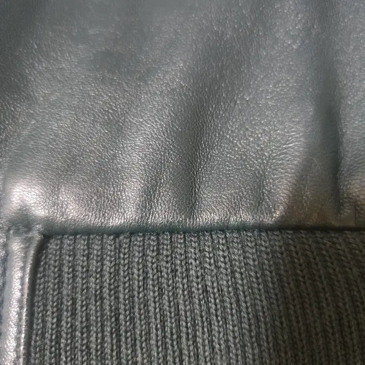 [BUNJANG] Von Dutch Lambskin Leather Jacket / 본더치 램스킨 가죽 자켓
