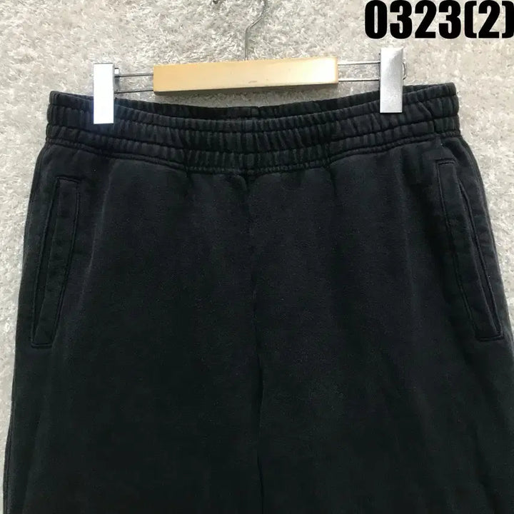 [BUNJANG] Musinsa Black Cotton Training Pants XL / 무신사 검정색 면 트레이닝 바지 xl