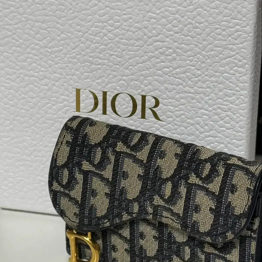 [BUNJANG] Dior Oblique Saddle Wallet / 디올 오블리크 새들 지갑