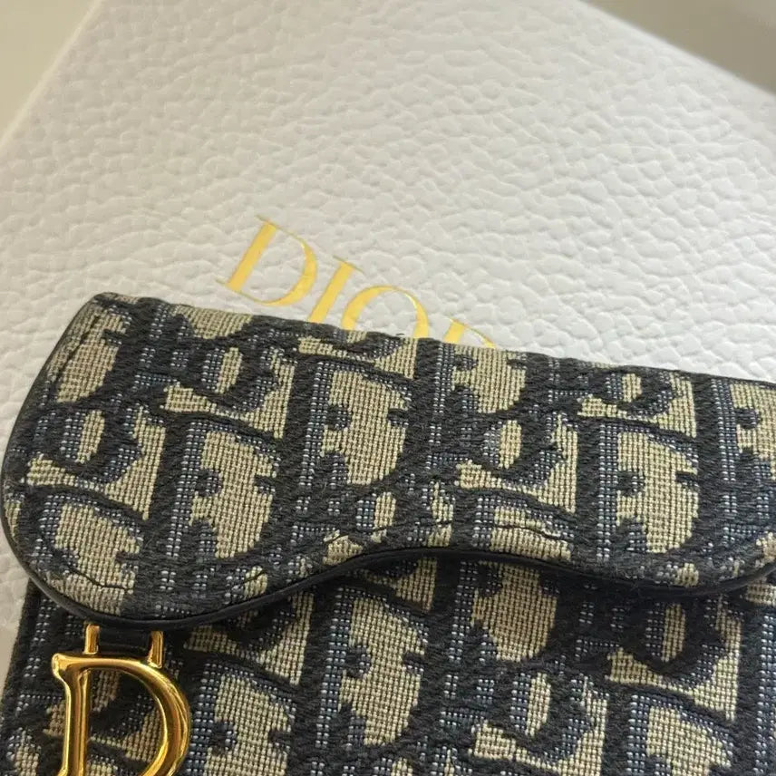 [BUNJANG] Dior Oblique Saddle Wallet / 디올 오블리크 새들 지갑