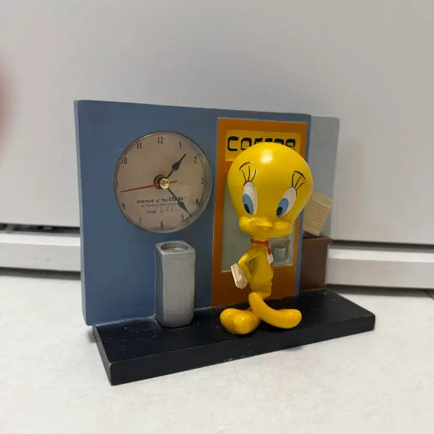 [BUNJANG] Looney Tunes Tweety Wall Clock Vintage / 루니툰 트위티 벽시계 빈티지 장식