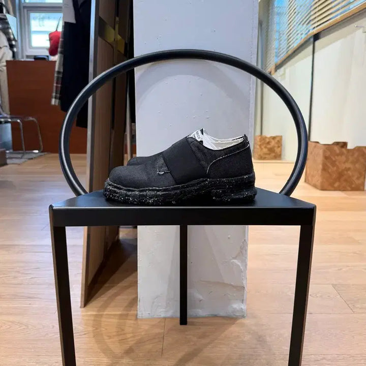 [BUNJANG] Mihara Yasuhiro x JUCKER GENERAL SCALE Denim Sneakers / 미하라 야스히로 x 주카 제너럴 스케일 데님 스니커즈