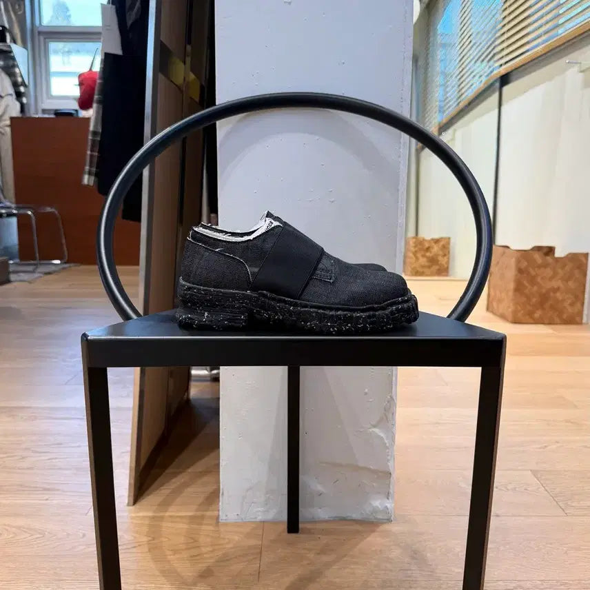 [BUNJANG] Mihara Yasuhiro x JUCKER GENERAL SCALE Denim Sneakers / 미하라 야스히로 x 주카 제너럴 스케일 데님 스니커즈