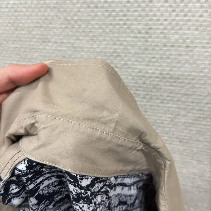[BUNJANG] PPFM Casual Double-Button Half Trench Coat / 피피에프엠 캐주얼 더블버튼 하프 트렌치 코트 95 A07946