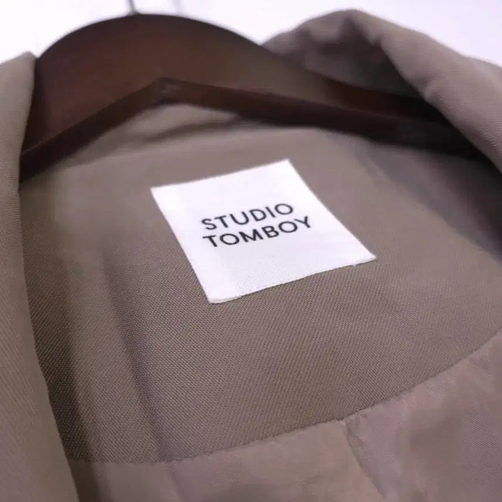 [BUNJANG] Studio Tomboy Oversized Tweed Jacket / 스튜디오톰보이) 오버핏 춘추 트렌치 자켓 -F