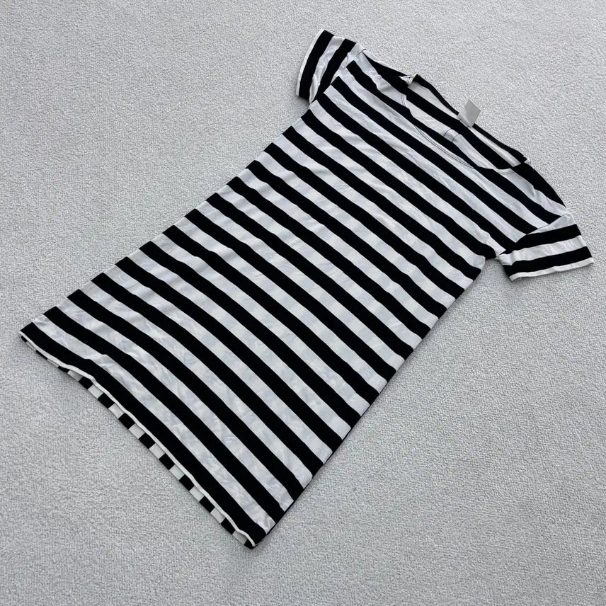 [BUNJANG] F Stripe Mini Dress / F 하레 스트라이프 미니 원피스 0320E