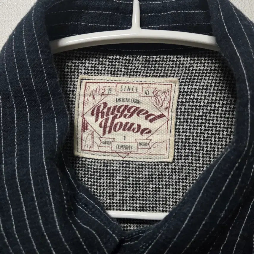 [BUNJANG] Rugged House Striped Shirt Jacket / 러기드하우스 스트라이프 셔츠 자켓 / 남성 셔츠 / 남성 자켓