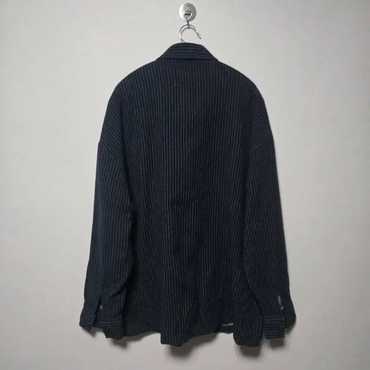[BUNJANG] Rugged House Striped Shirt Jacket / 러기드하우스 스트라이프 셔츠 자켓 / 남성 셔츠 / 남성 자켓