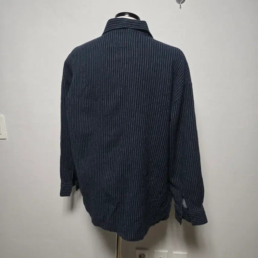 [BUNJANG] Rugged House Striped Shirt Jacket / 러기드하우스 스트라이프 셔츠 자켓 / 남성 셔츠 / 남성 자켓