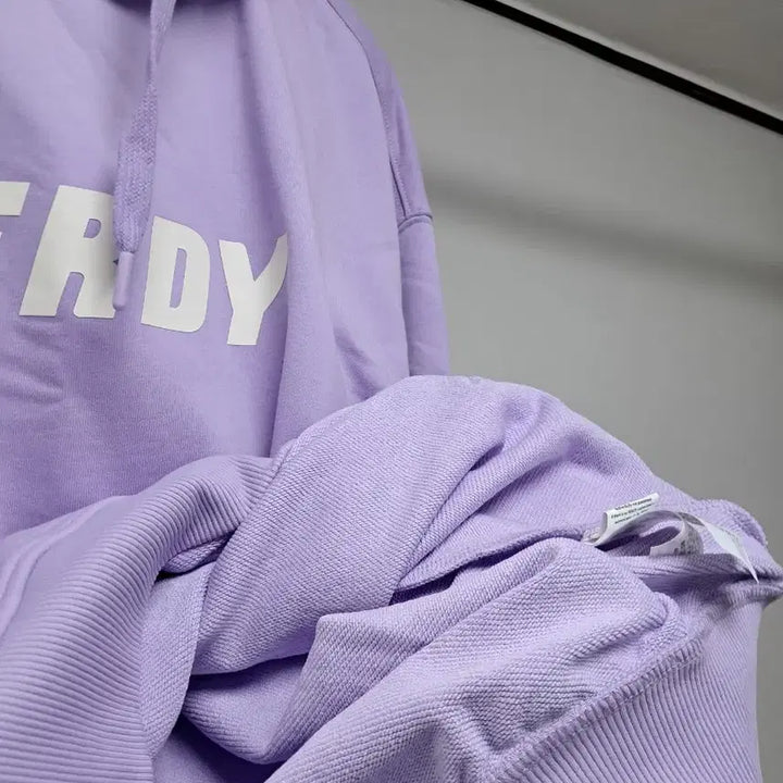 [SOLD OUT] 널디 NERDY 라일락 퍼플  공용 가능 후드티 LIGHT PURPLE