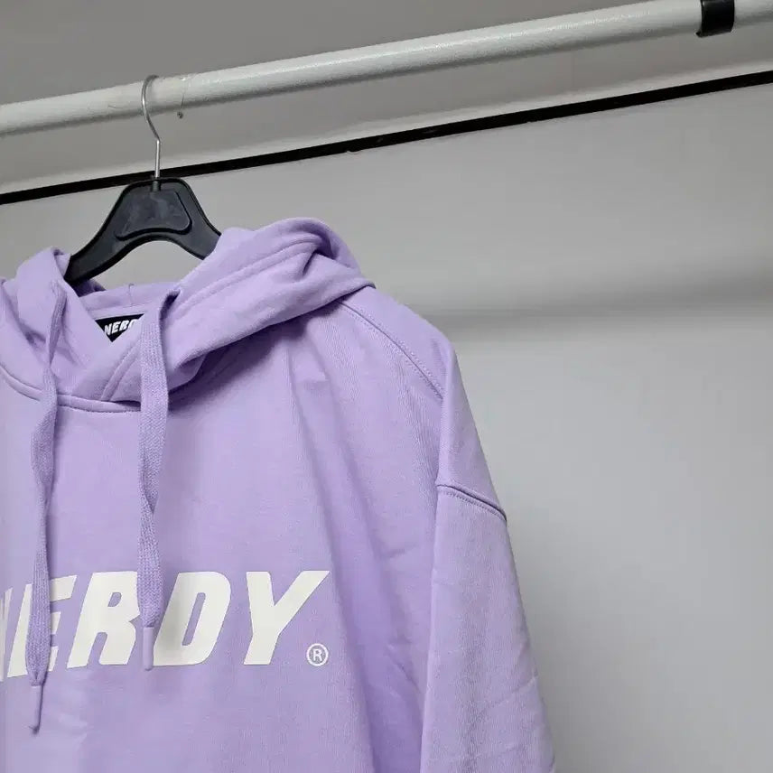 [SOLD OUT] 널디 NERDY 라일락 퍼플  공용 가능 후드티 LIGHT PURPLE