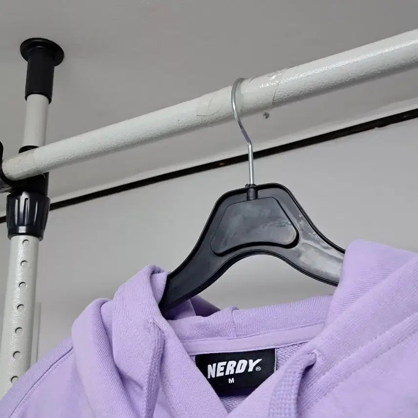 [SOLD OUT] 널디 NERDY 라일락 퍼플  공용 가능 후드티 LIGHT PURPLE