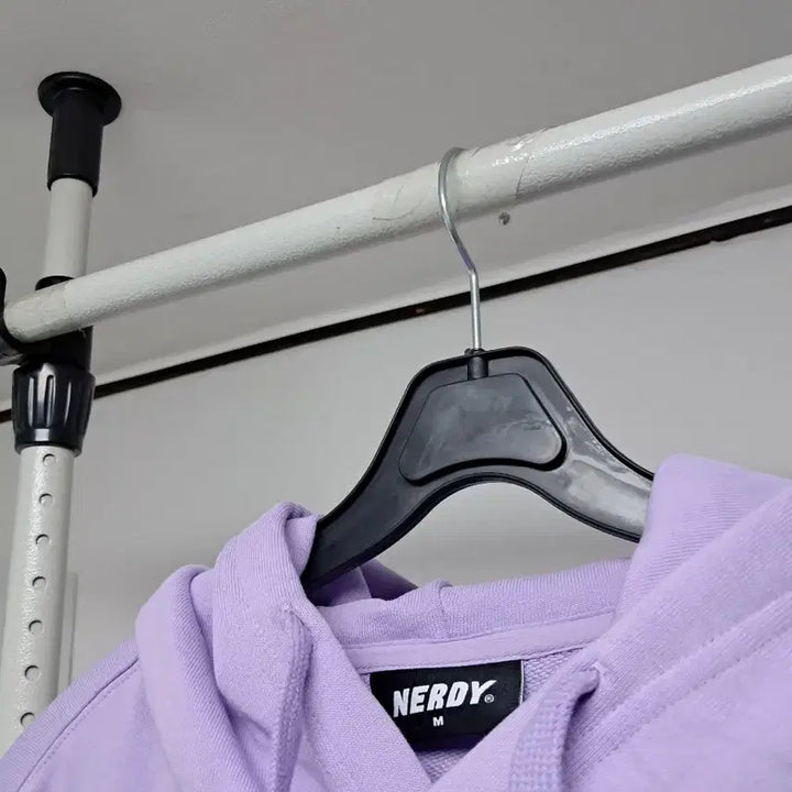 [SOLD OUT] 널디 NERDY 라일락 퍼플  공용 가능 후드티 LIGHT PURPLE