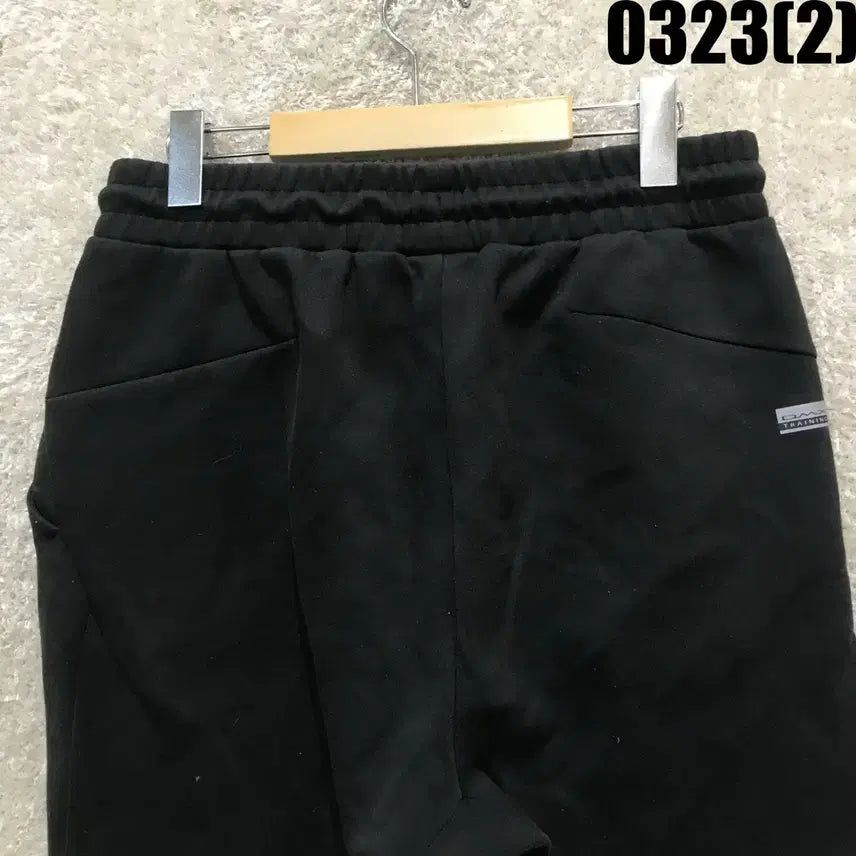 [BUNJANG] Reebok Black Training Pants L / 리복 검정색 트레이닝 바지 L