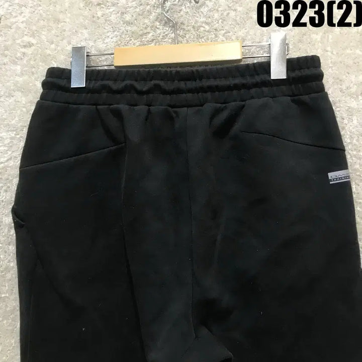 [BUNJANG] Reebok Black Training Pants L / 리복 검정색 트레이닝 바지 L