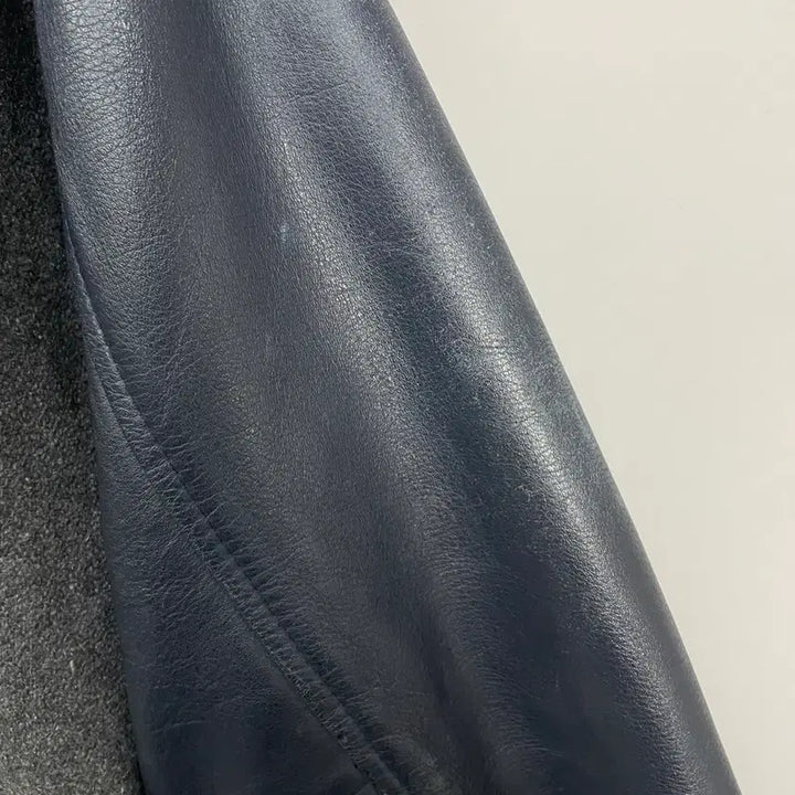 [BUNJANG] Reebok 90s Old School Leather Wool Varsity Jacket / 리복 90s 올드스쿨 레더 모직 배색 바시티 자켓 H2246