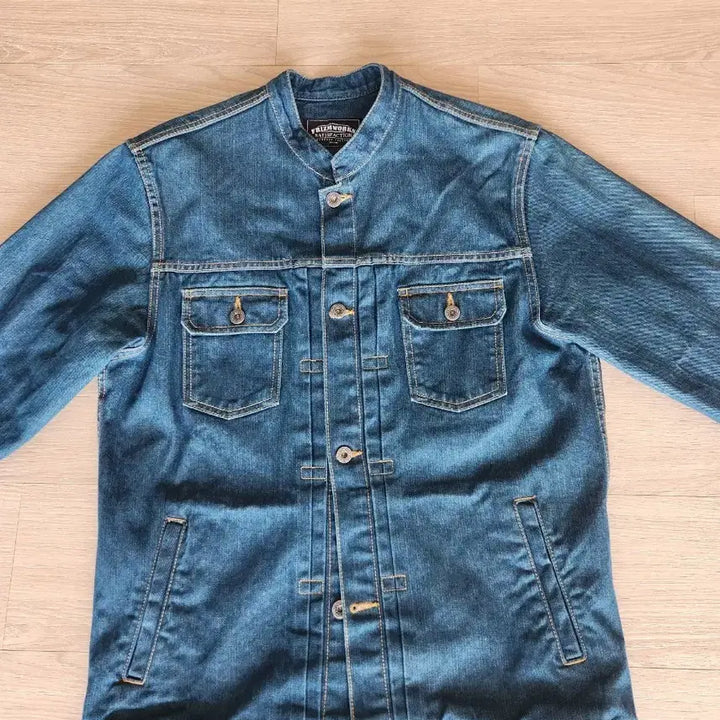 [SOLD OUT] FRIZMWORKS 데님 밴드카라 자켓 L