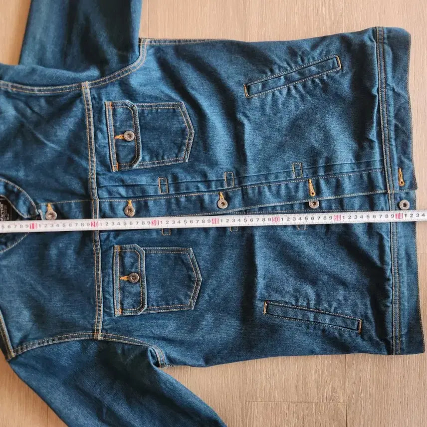 [SOLD OUT] FRIZMWORKS 데님 밴드카라 자켓 L