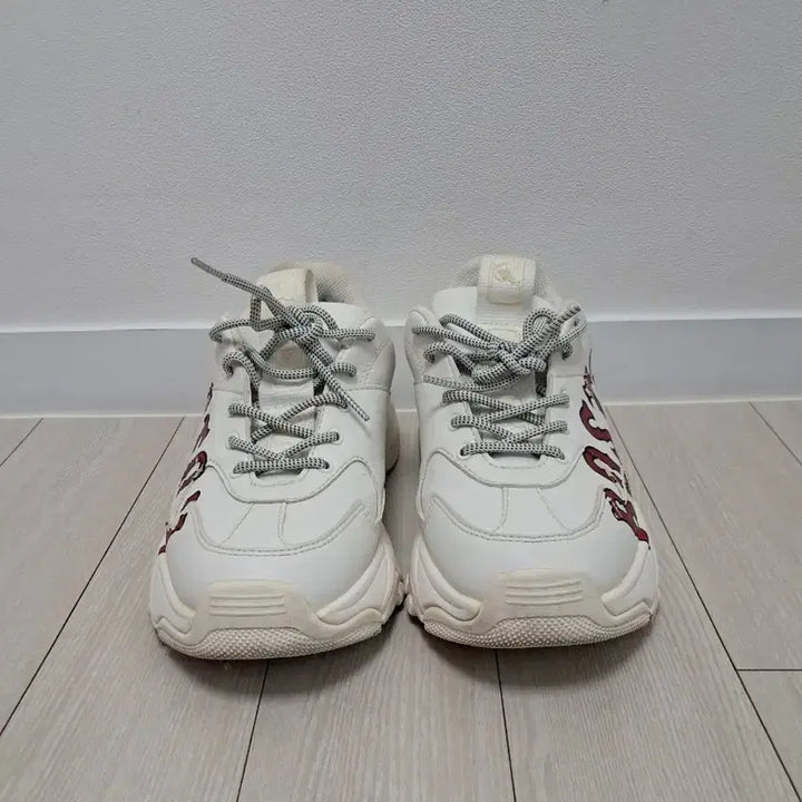[BUNJANG] MLB Boston Chunky Sneakers / MLB 화이트 어글리 스니커즈 운동화 MLB Boston 청키 운동화 2