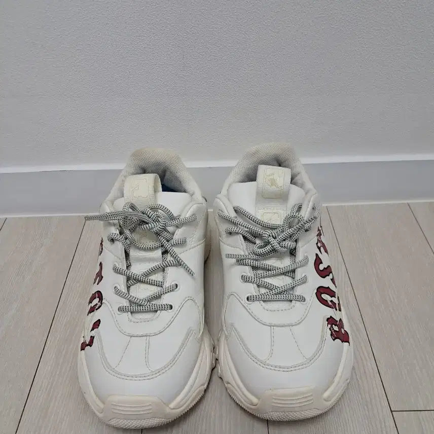 [BUNJANG] MLB Boston Chunky Sneakers / MLB 화이트 어글리 스니커즈 운동화 MLB Boston 청키 운동화 2