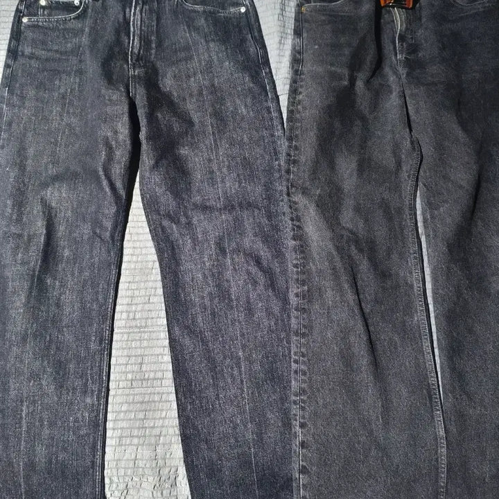 [BUNJANG] Mod9 Mod1w Black Star Dust Black Jeans / 모드나인 mod1w 블랙스타 더스트 32  새상품 흑청 블랙진