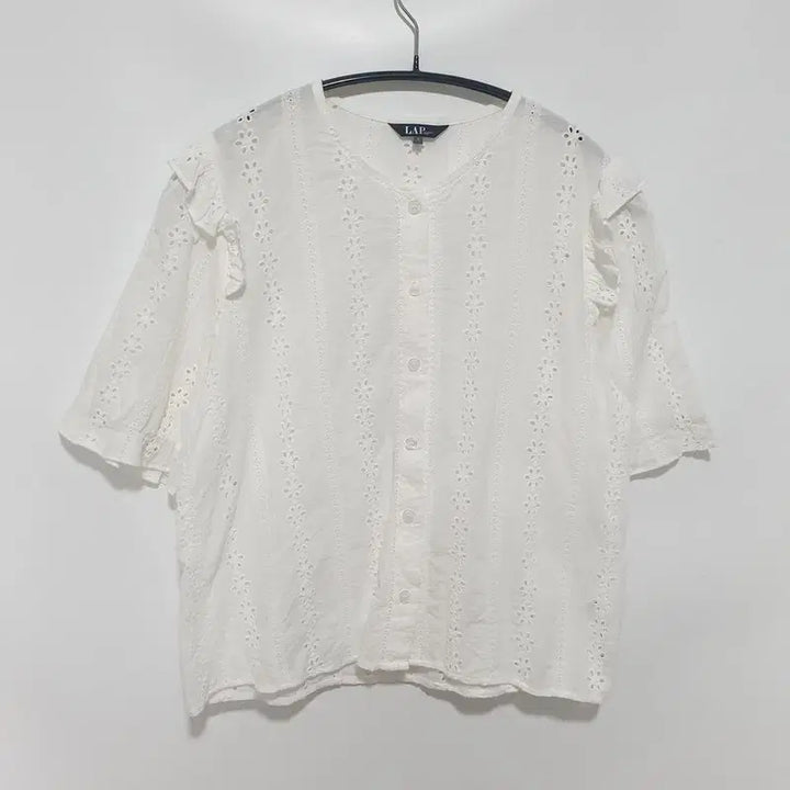 [BUNJANG] LAP Punching Blouse S / LAP 펀칭 블라우스 S_S0239