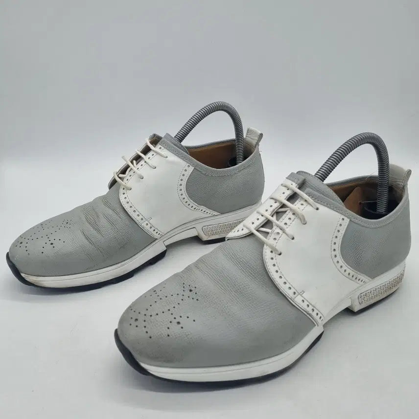 [BUNJANG] Hermes Wingtip Sneakers White/Gray Men&