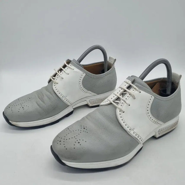 [BUNJANG] Hermes Wingtip Sneakers White/Gray Men&