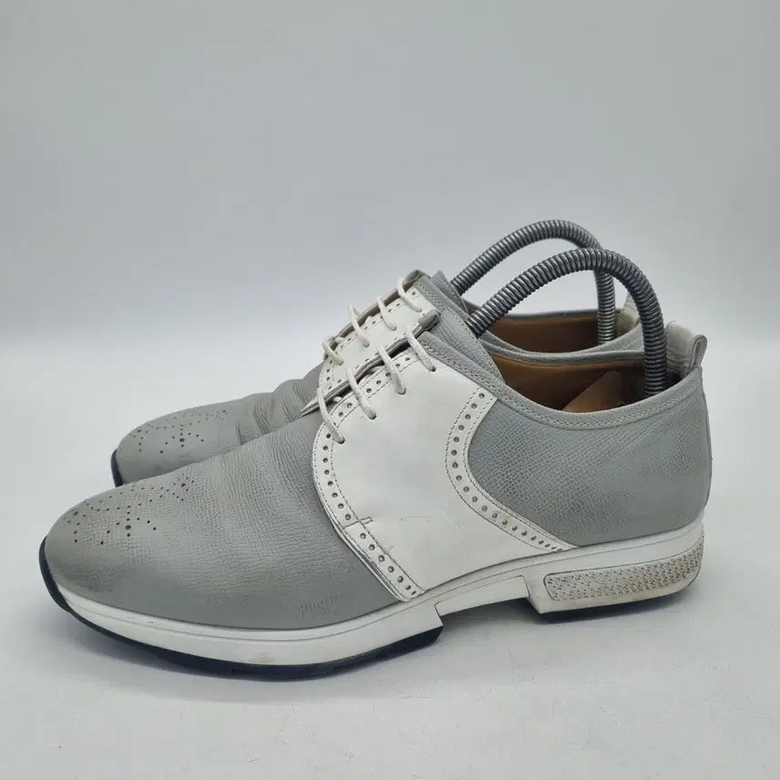 [BUNJANG] Hermes Wingtip Sneakers White/Gray Men&