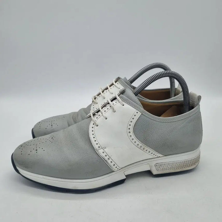 [BUNJANG] Hermes Wingtip Sneakers White/Gray Men&