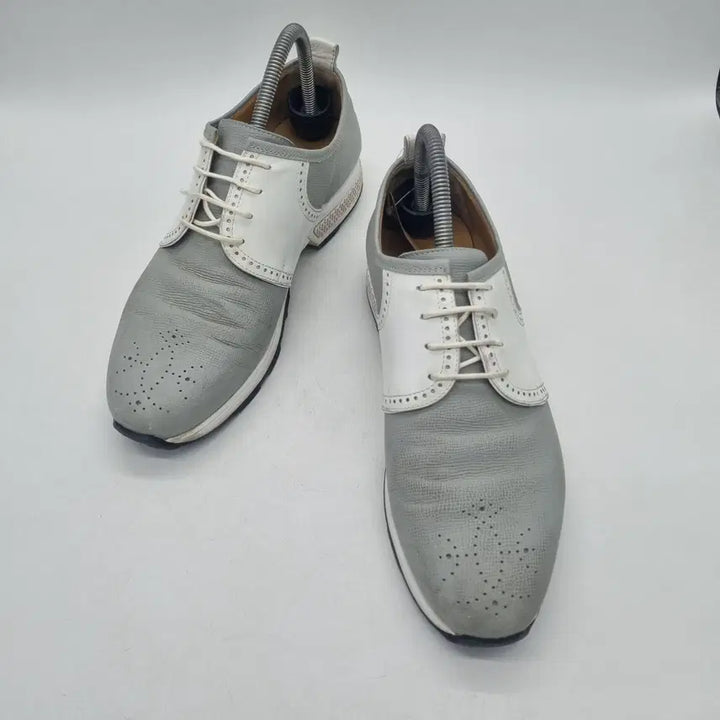 [BUNJANG] Hermes Wingtip Sneakers White/Gray Men&
