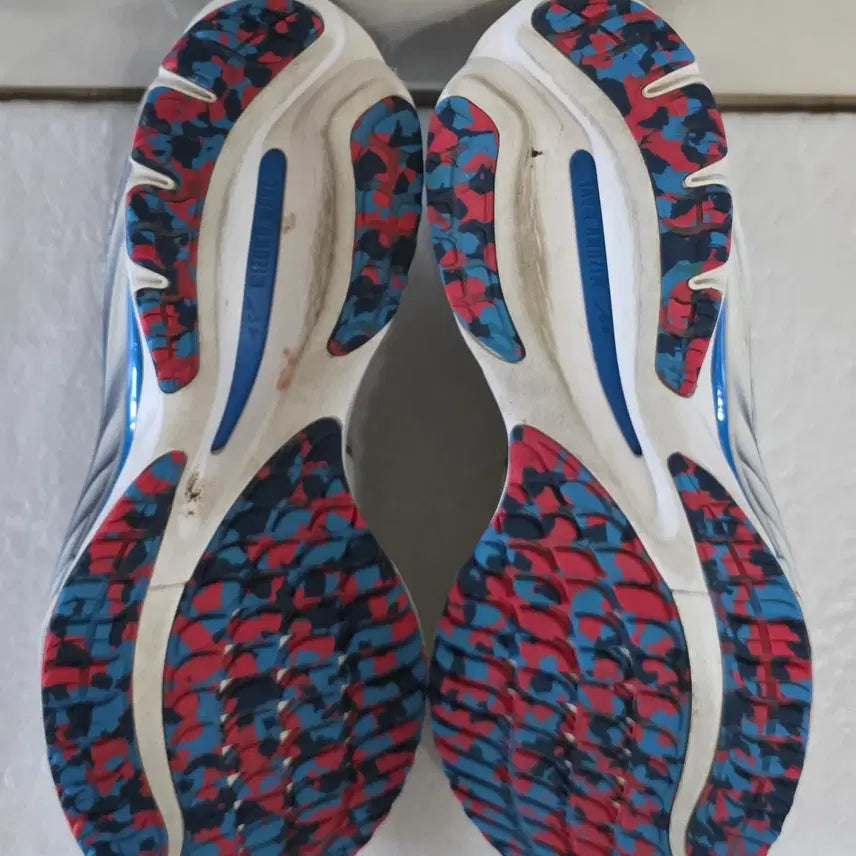 [BUNJANG] Mizuno Wave Rider 26 Carbon Plate Running Shoes / [255] 미즈노w 웨이브라이더26 화이트네이비 카본플레이트ㅡ단종매물