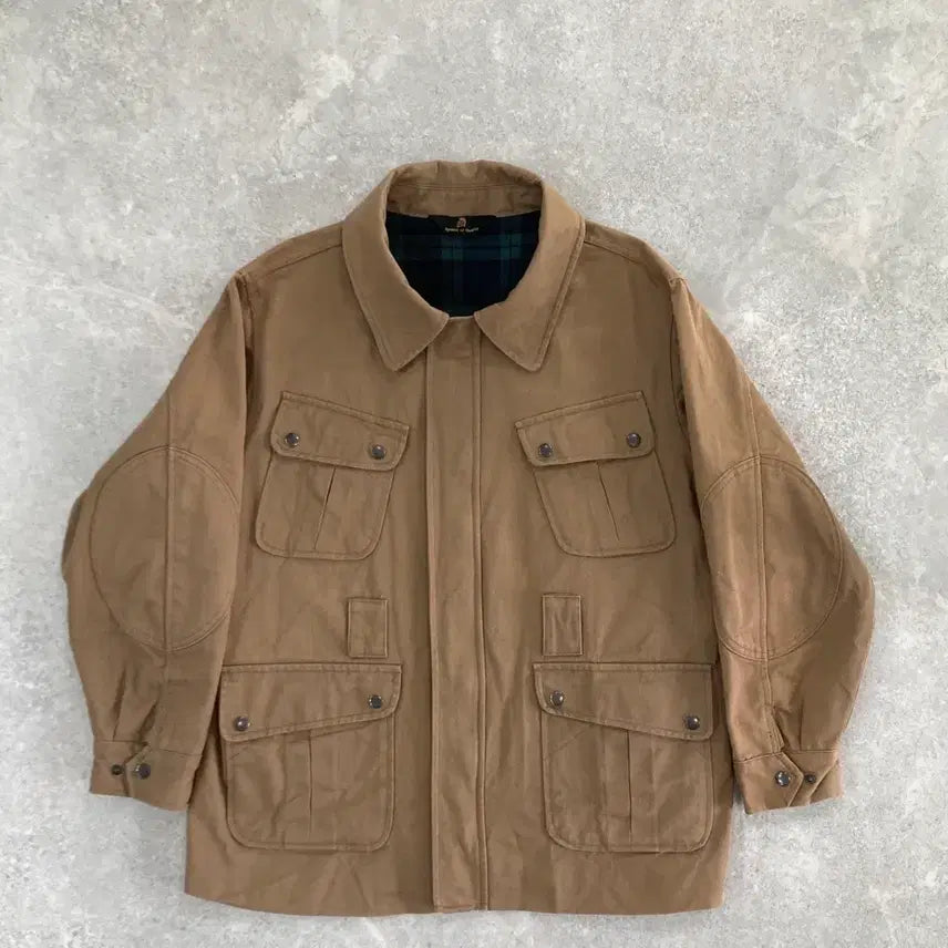 [BUNJANG] Lohnt 041 Belted Safari Jacket / Lohnt 론트 041 밸티드 사파리 자켓 베이지