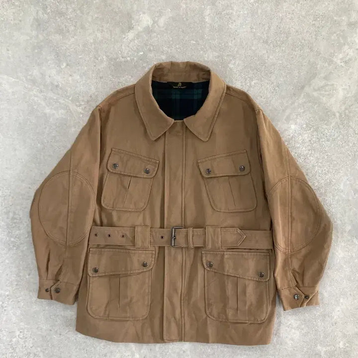 [BUNJANG] Lohnt 041 Belted Safari Jacket / Lohnt 론트 041 밸티드 사파리 자켓 베이지