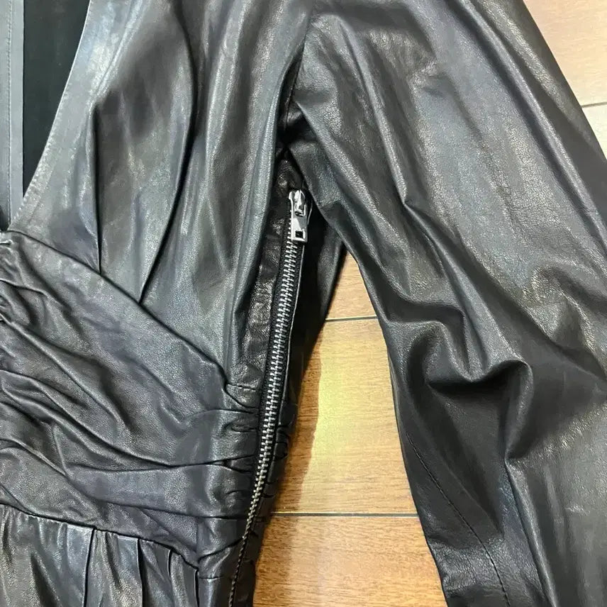 [BUNJANG] Iro Leather Dress / 이로 양가죽원피스