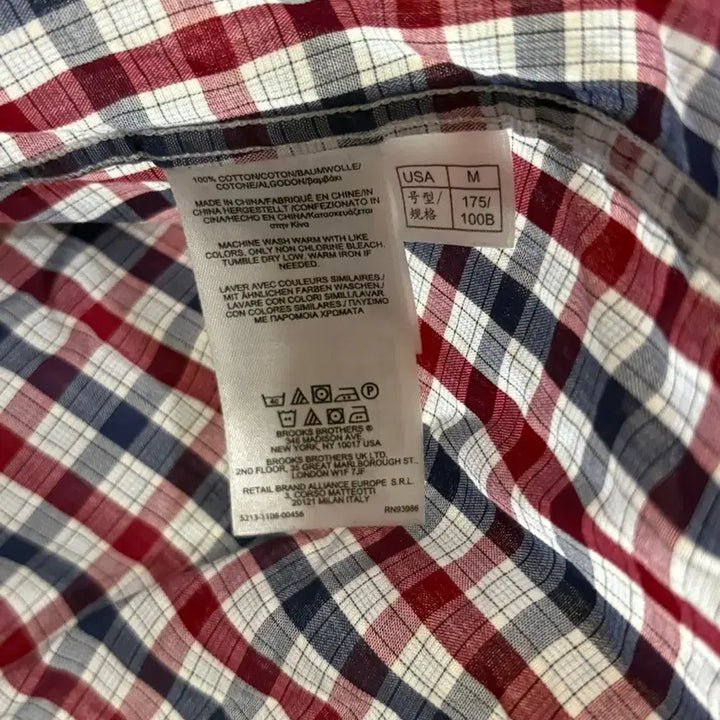 [BUNJANG] Brooks Brothers Checkered Shirt / 브룩스브라더스 체크 셔츠